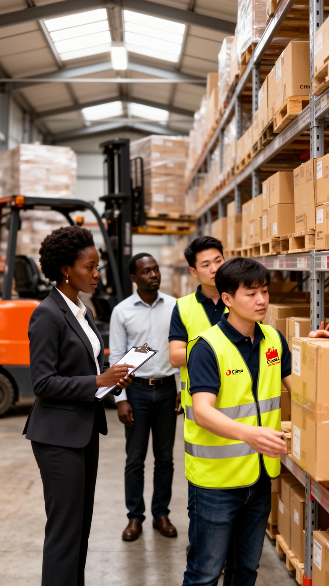 Quality control inside a Chinese manufacturing facility